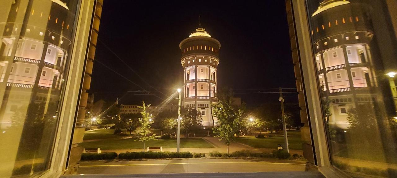 Tower Szeged Belvarosi Exkluziv Panoramas Apartman - Free Parking Exteriér fotografie